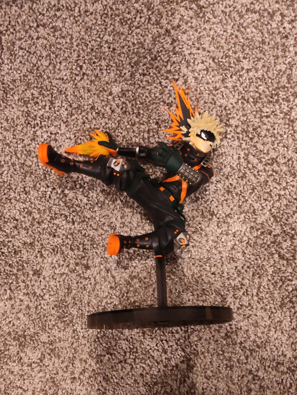 Banpresto My Hero Academia Katsuki Bakugo Figure - Black & Orange